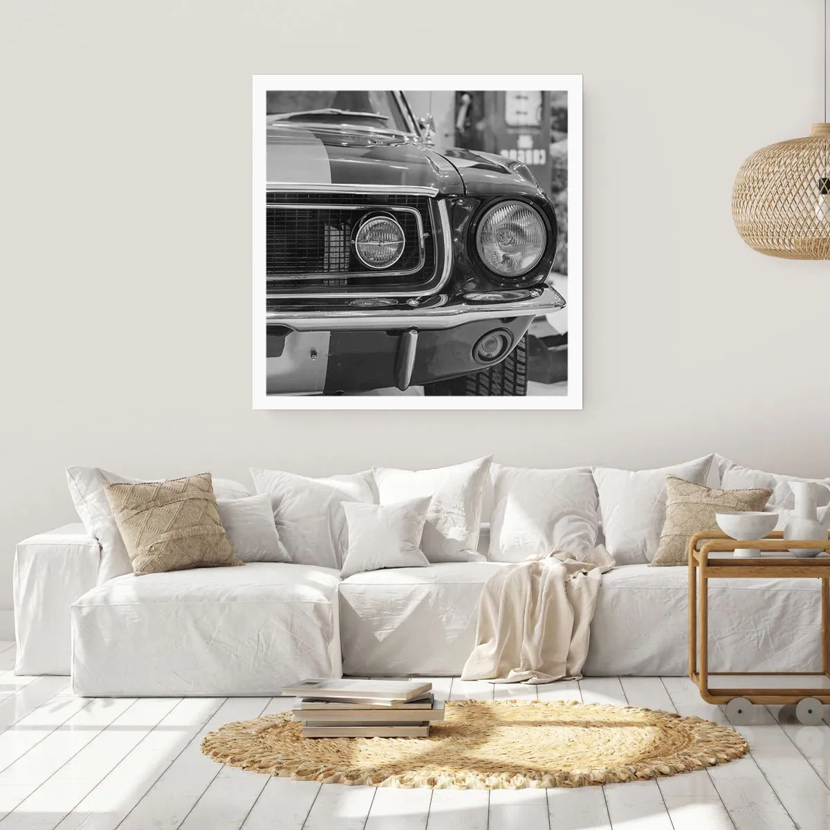 Plakat - Ostra jazda - 30x30 cm