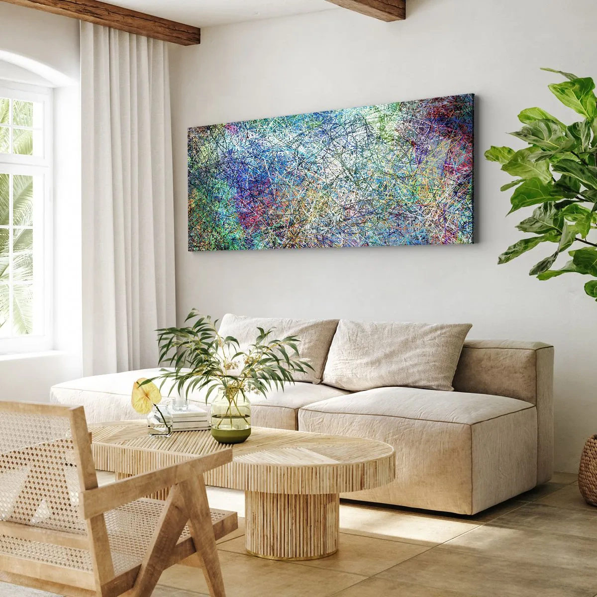 Obraz na płótnie - To nie takie proste - 100x40 cm