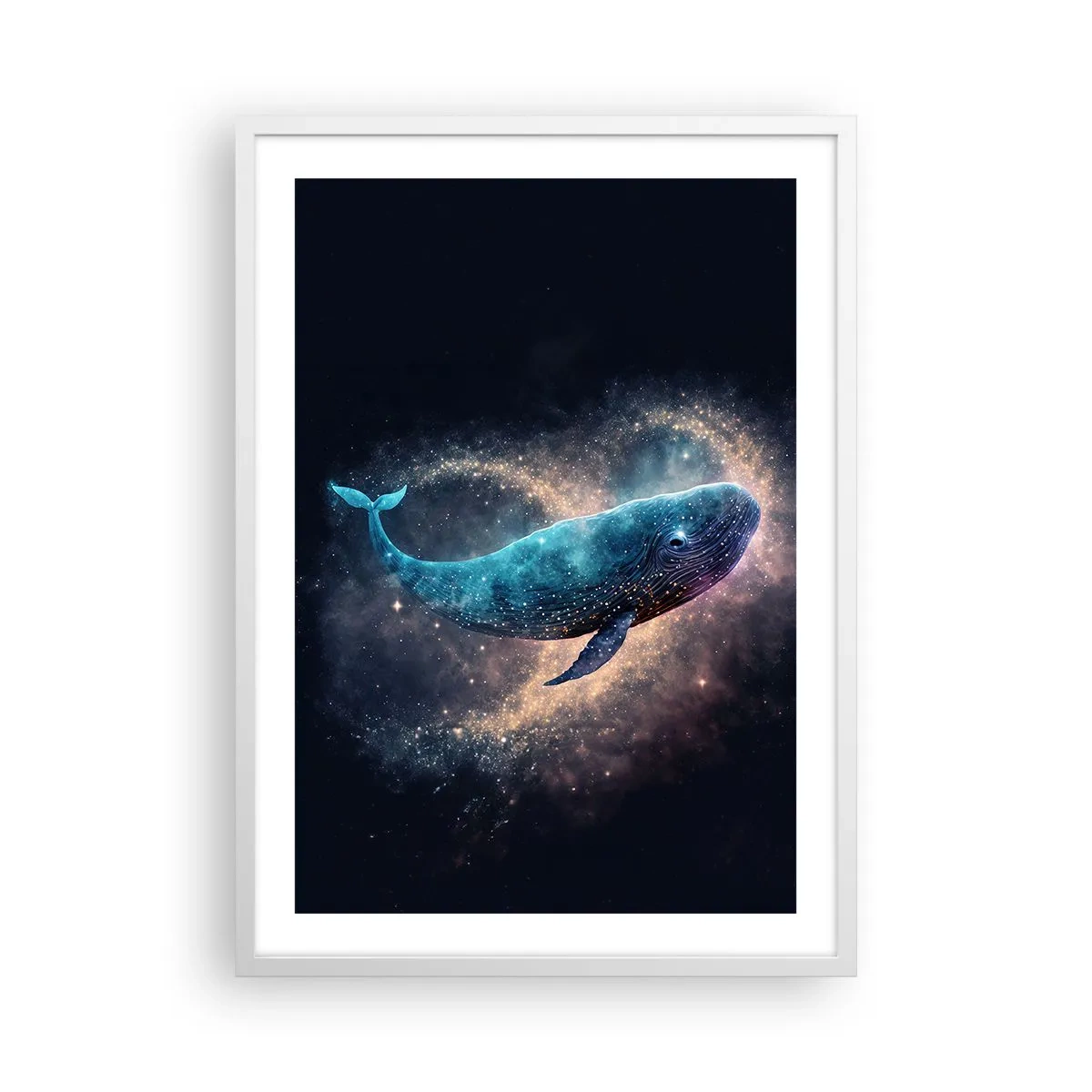 Plakat w białej ramie - Jest taki świat… - 50x70 cm