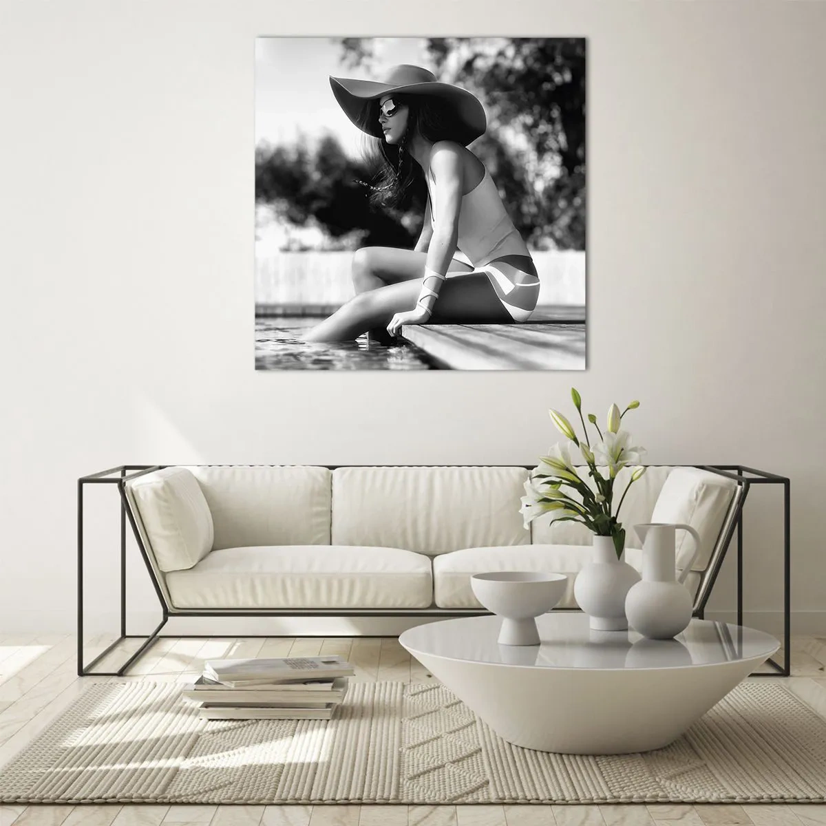 Obraz na szkle - Letnie marzenie - 60x60 cm