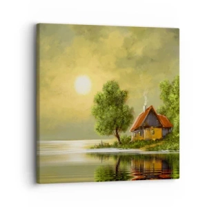 Obraz na płótnie - Pięknie, jak z obrazka - 30x30 cm