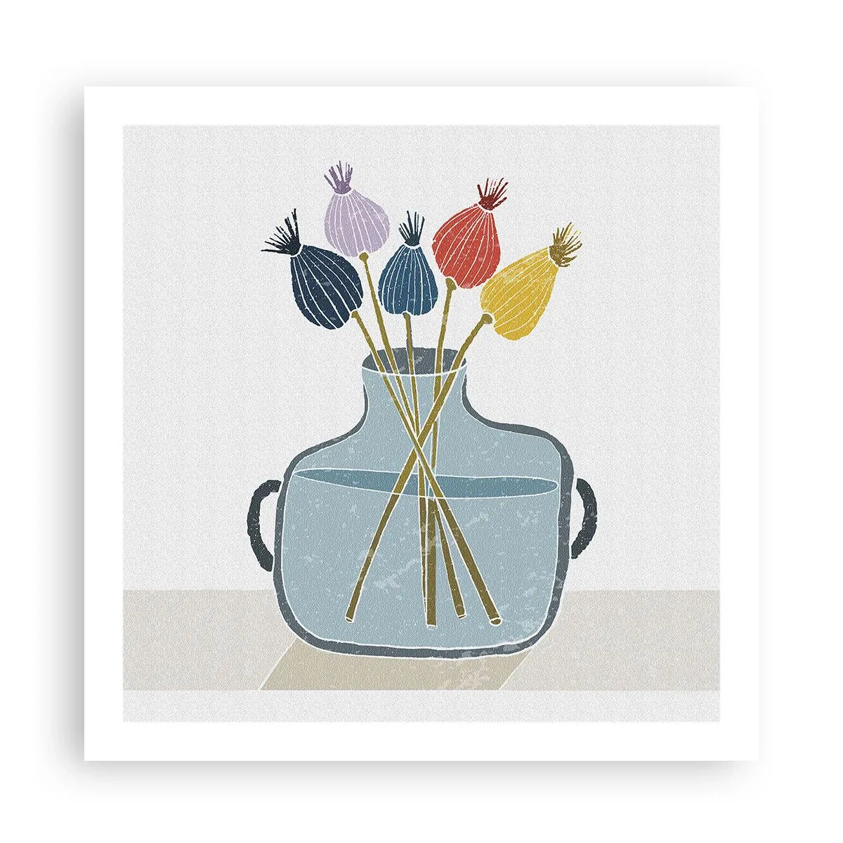 Plakat - Jak makiem zasiał - 60x60 cm