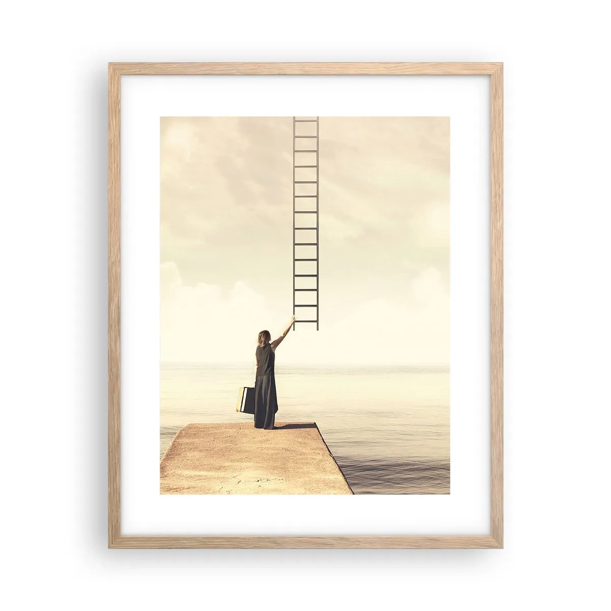 Plakat w ramie jasny dąb - Magiczna podróż - 40x50 cm