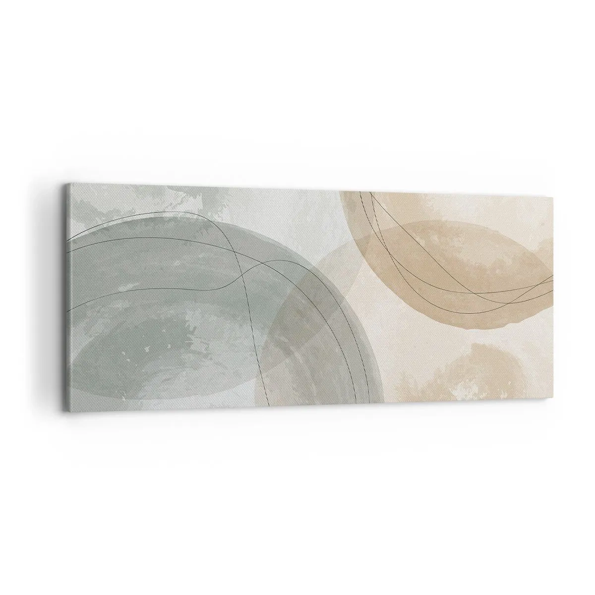 Obraz na płótnie - Przenikanie światów - 100x40 cm