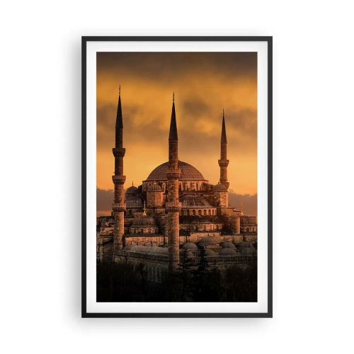 Plakat w czarnej ramie - Bóg jest wielki - 61x91 cm