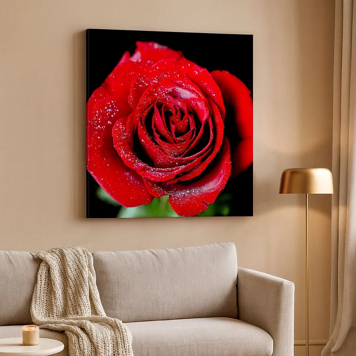 Obraz na płótnie - To właśnie miłość - 30x30 cm