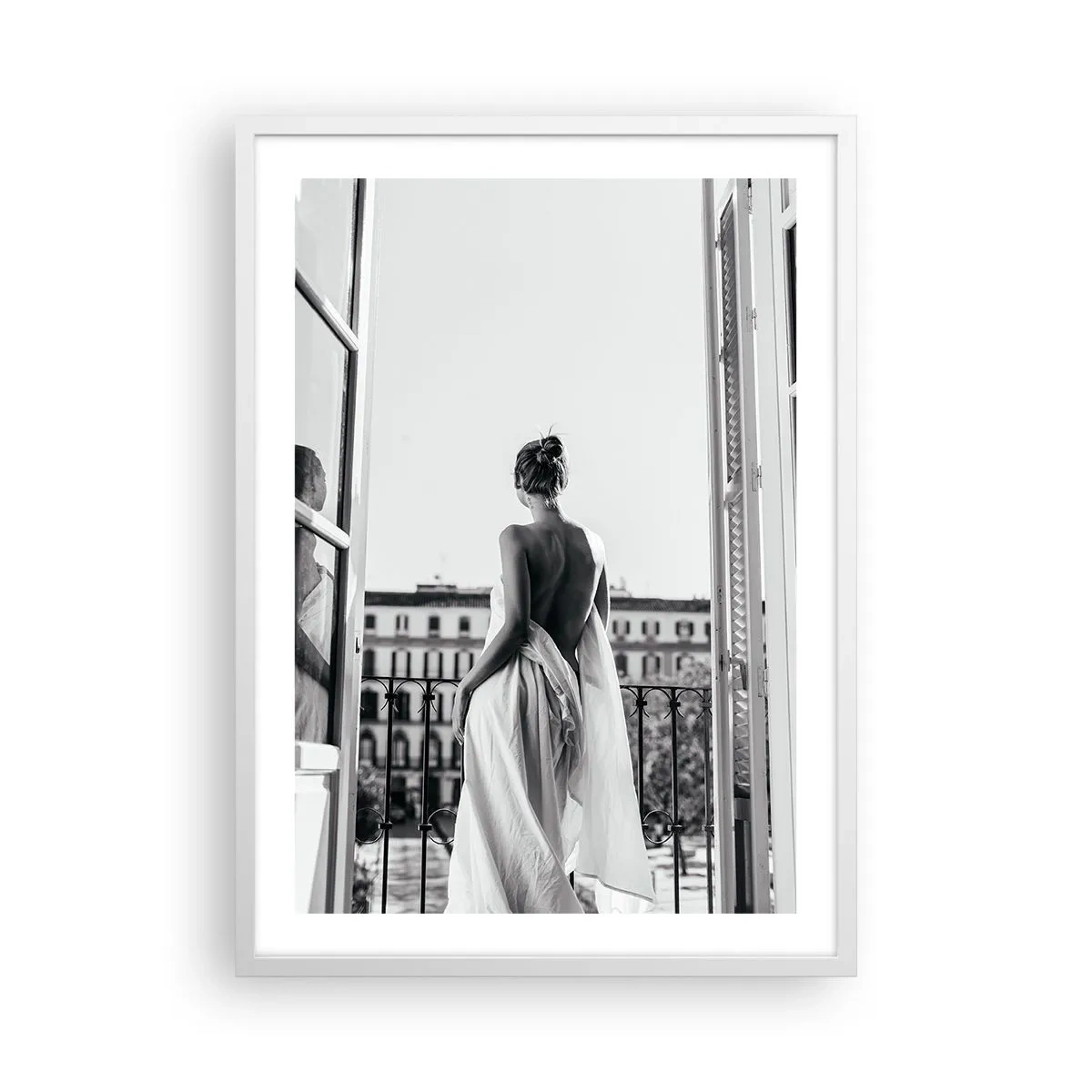 Plakat w białej ramie - Przebudzenie zmysłów - 50x70 cm