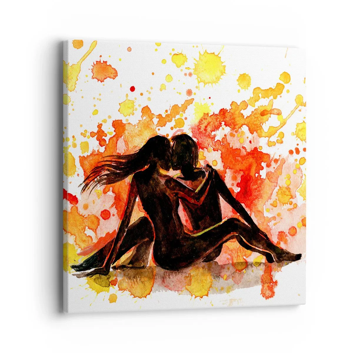 Obraz na płótnie - I stała się światłość - 40x40 cm