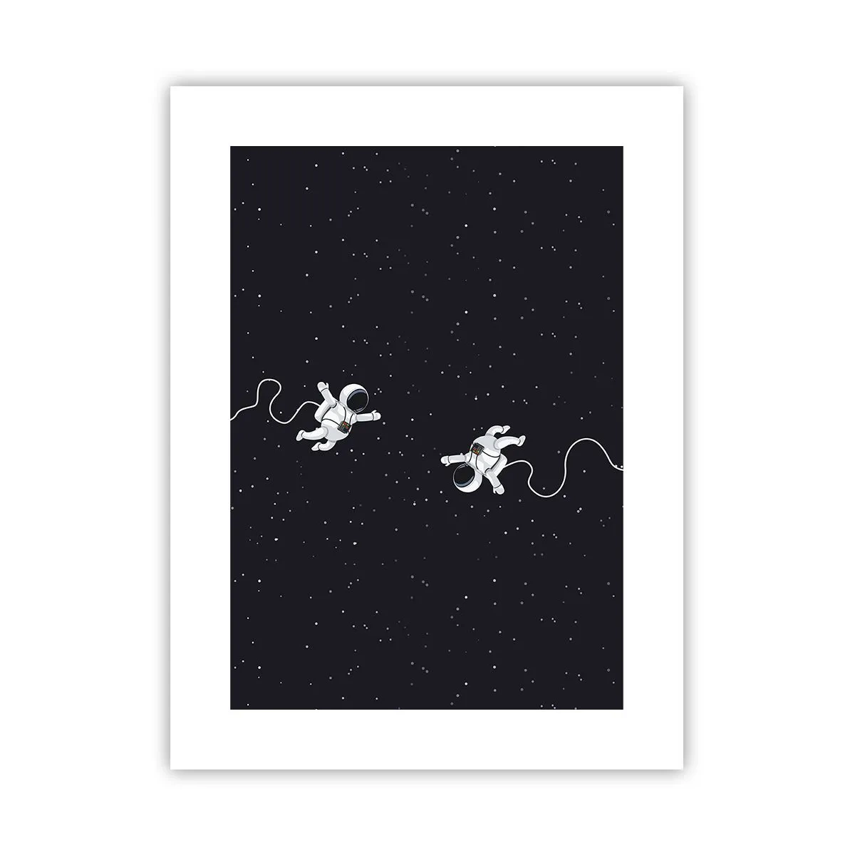 Plakat - Kosmiczny pląs - 30x40 cm
