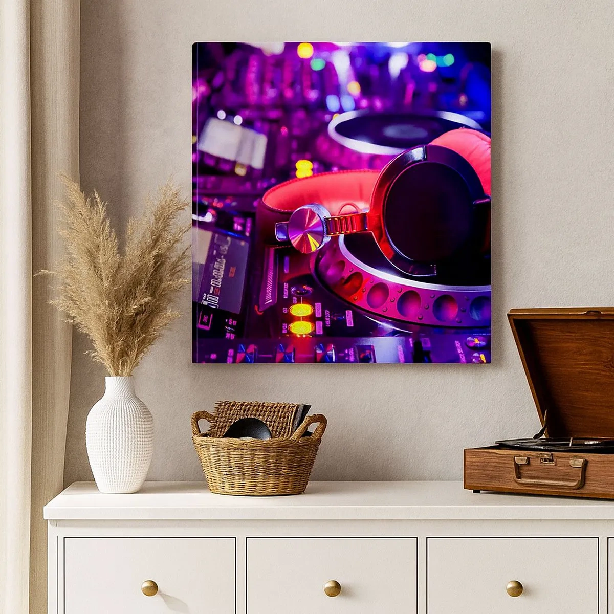 Obraz na płótnie - Zanim się zacznie zabawa - 30x30 cm