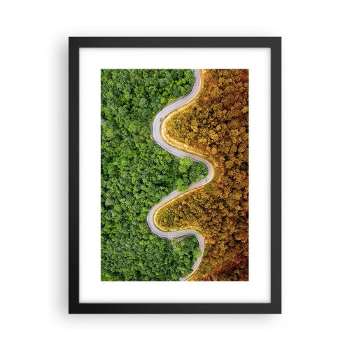 Plakat w czarnej ramie - Granice i przełomy - 30x40 cm