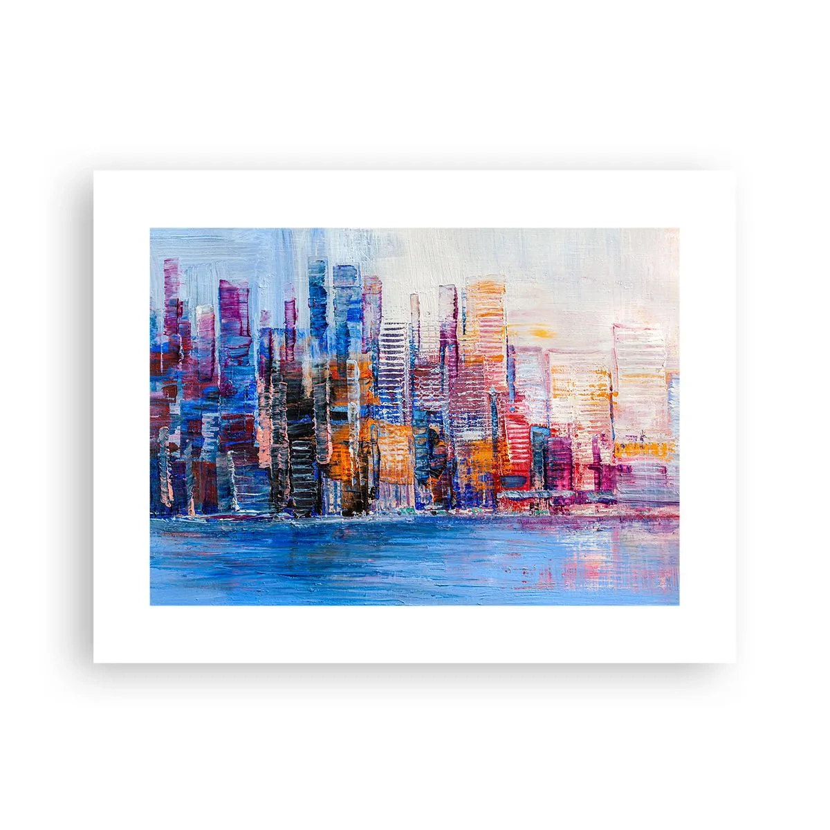 Plakat - Radosna metropolia - 40x30 cm