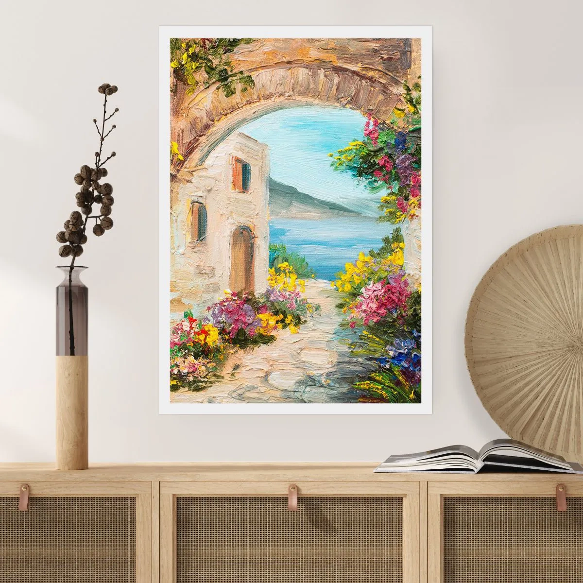 Plakat - Urok nadmorskiej prowincji - 30x40 cm