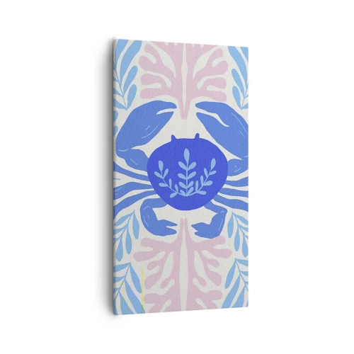 Obraz na płótnie - Jak morski kwiat - 55x100 cm