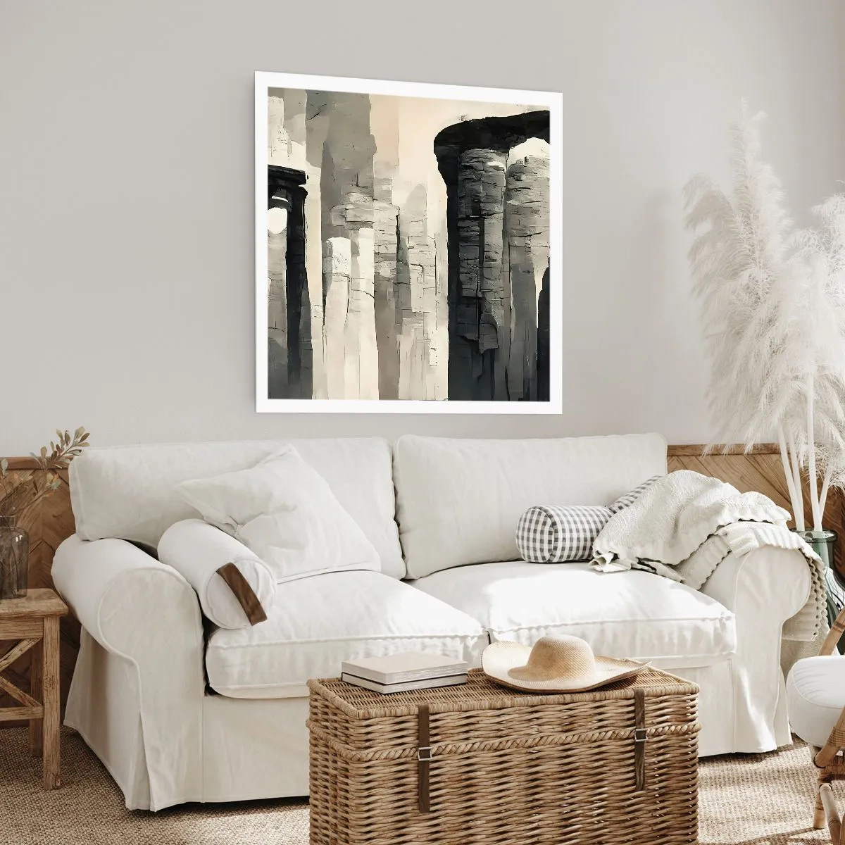 Plakat - Majestat antyku - 60x60 cm