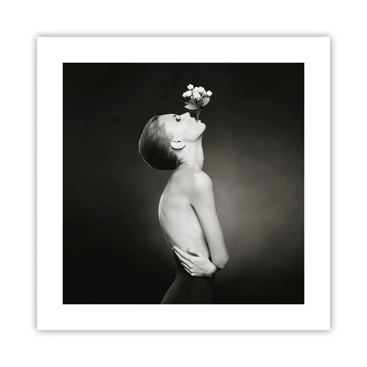 Plakat - Ekscentryczna elegancja - 40x40 cm