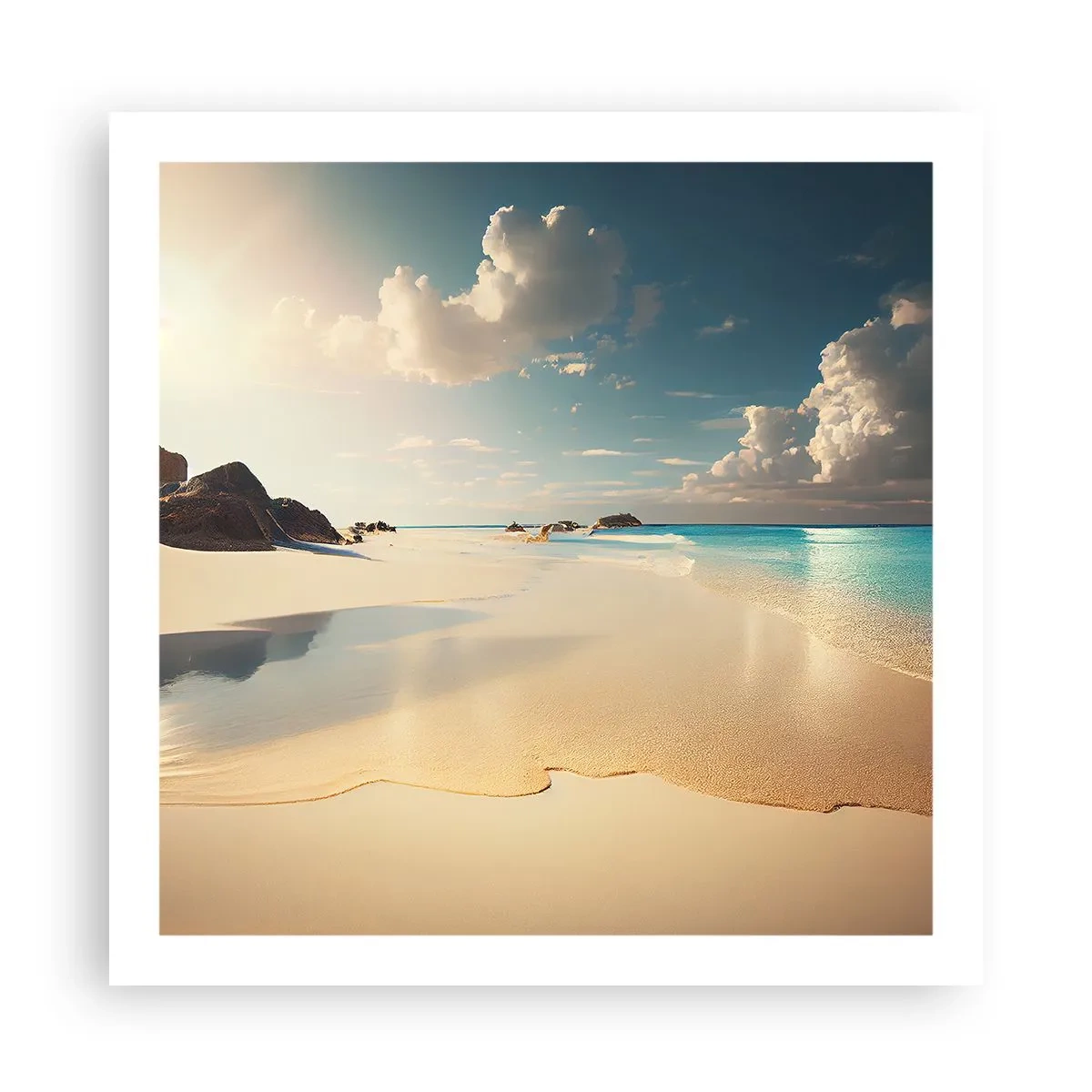 Plakat - Wymarzony dzień - 60x60 cm