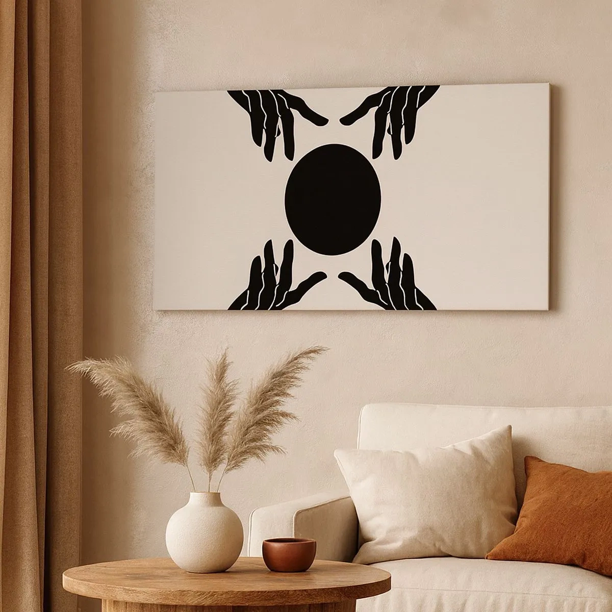 Obraz na płótnie - Tajemny znak - 100x40 cm