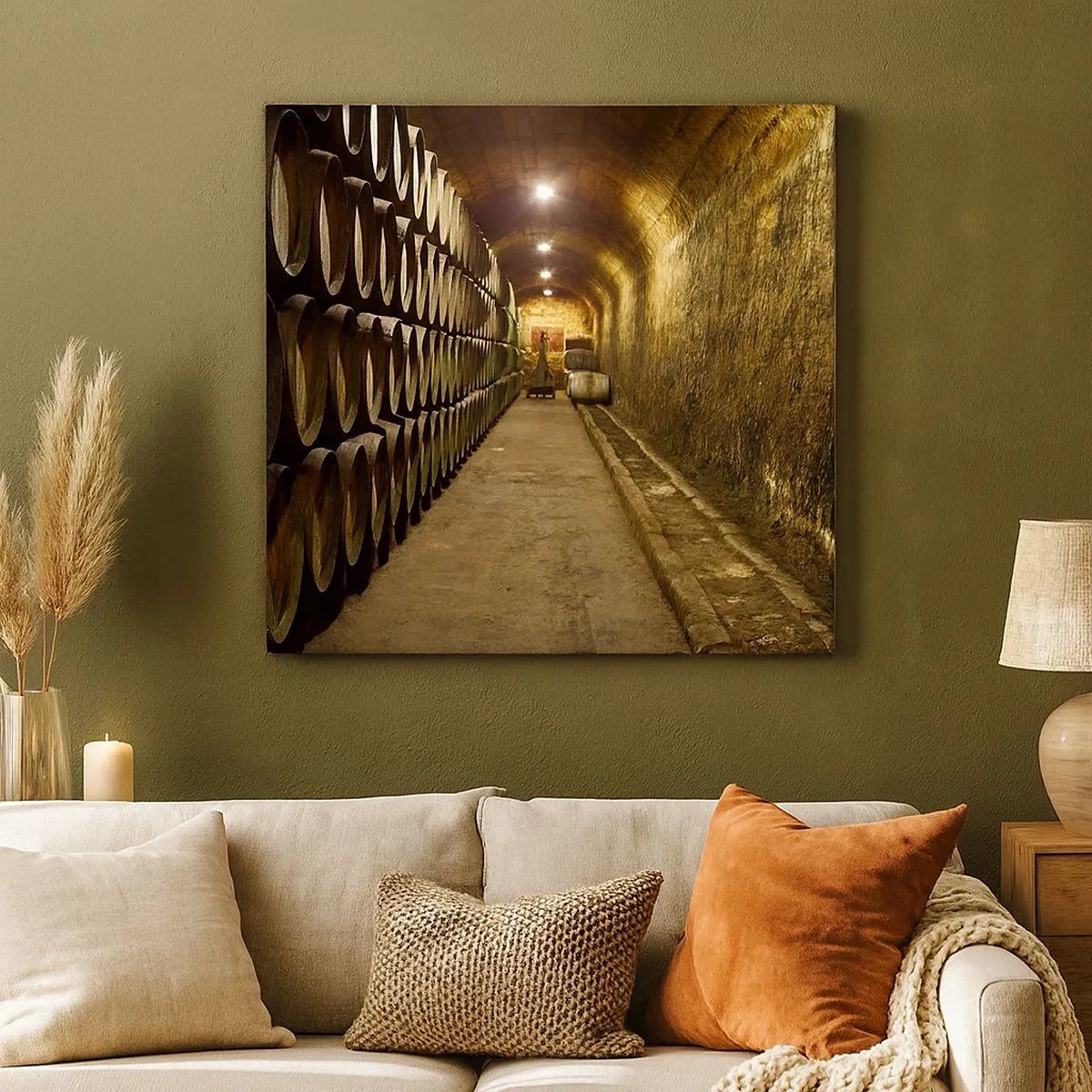 Obraz na płótnie - Dobrze jest poleżeć sobie - 30x30 cm