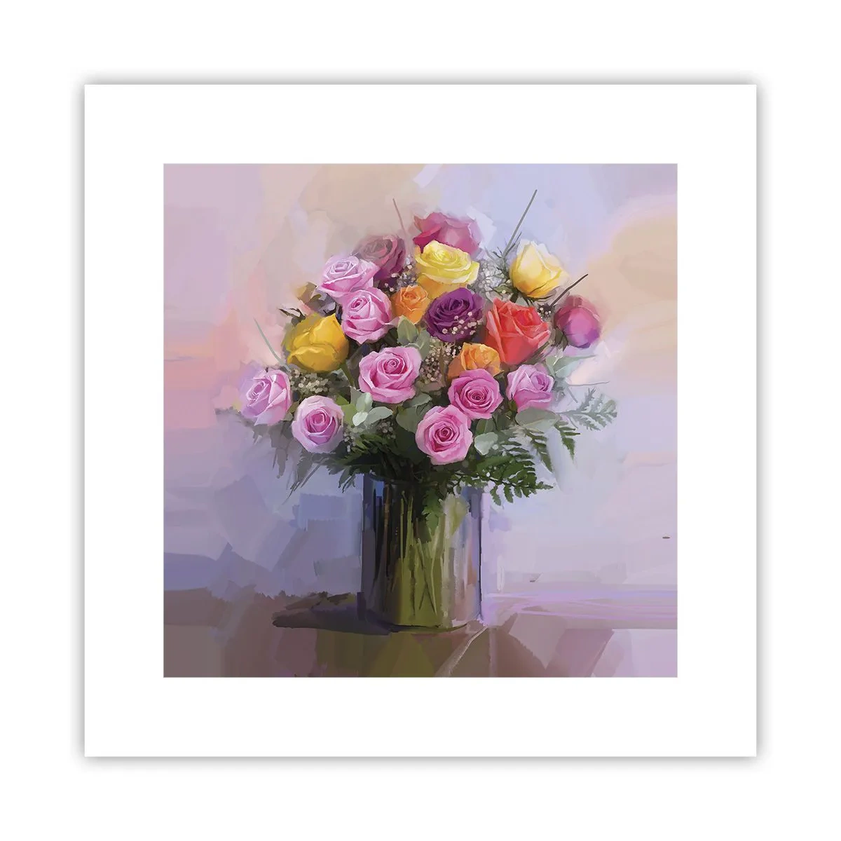 Plakat - Zatrzymane piękno - 30x30 cm