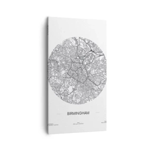 Obraz na płótnie - Anatomia Birmingham - 45x80 cm