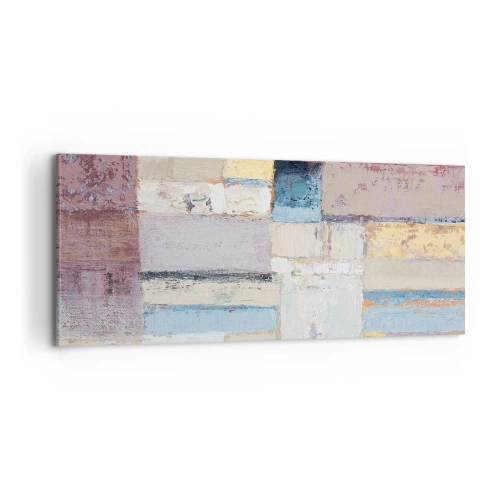 Obraz na płótnie - Spokój geometrii - 100x40 cm