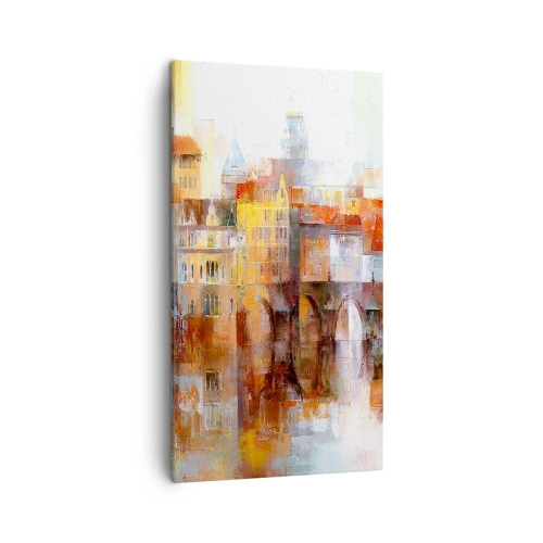 Obraz na płótnie - Pod mostem też pięknie - 45x80 cm