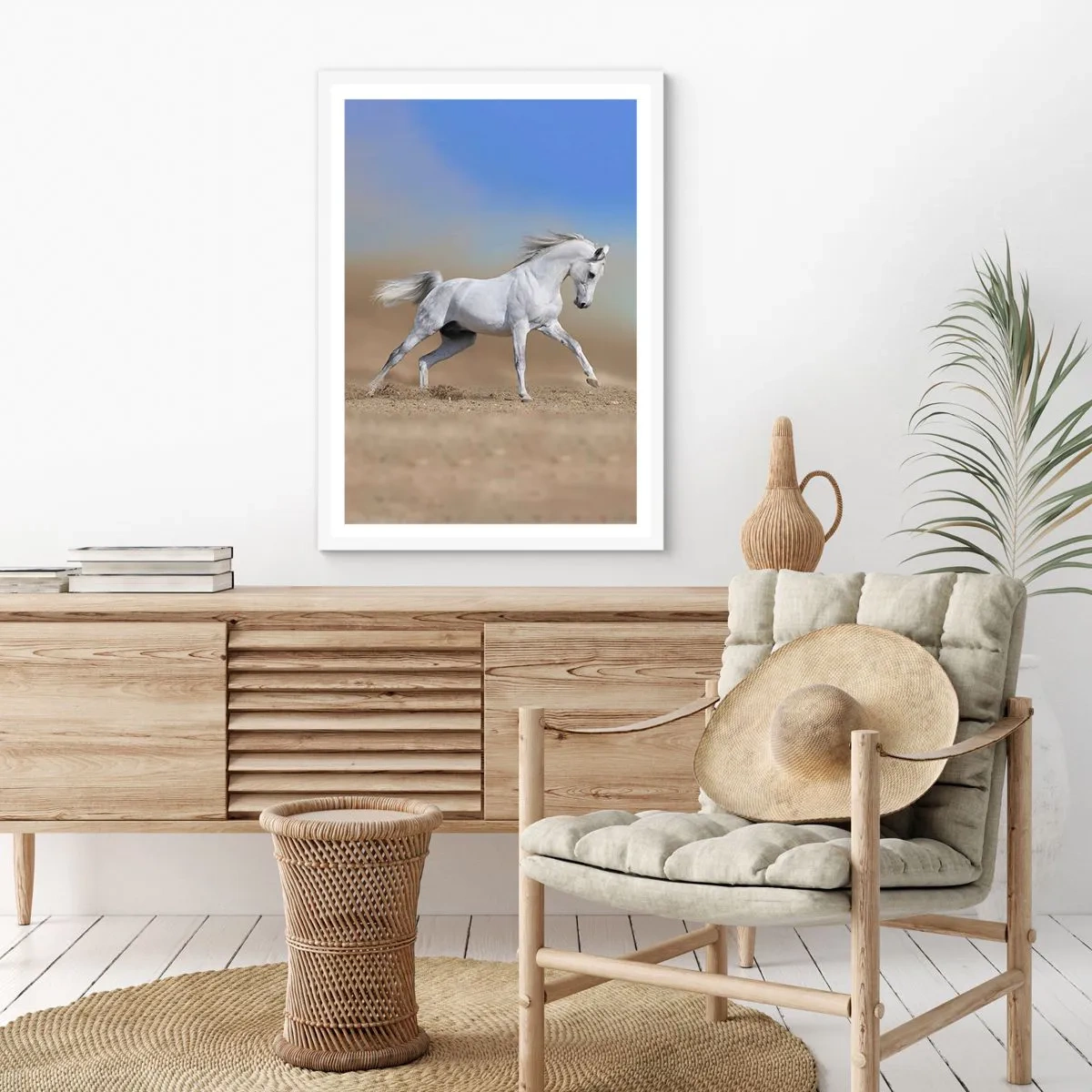 Plakat w białej ramie - Najpiękniejsza arabska baśń - 61x91 cm