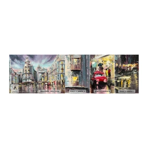 Fototapeta Próbka Samoprzylepna Deluxe Sticker - To będzie udany wieczór - Miasto, Madryt, Architektura - 100x30 cm