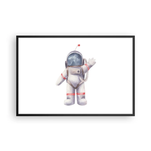 Plakat w czarnej ramie - To na razie! - 91x61 cm