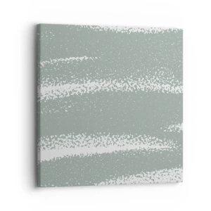 Obraz na płótnie - Abstrakcja w zimowym klimacie - 30x30 cm