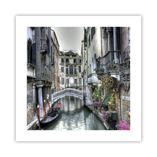 Plakat - Od wieków w cichej zadumie - 40x40 cm