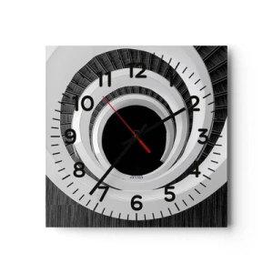 Zegar ścienny - Do istoty rzeczy - 40x40 cm