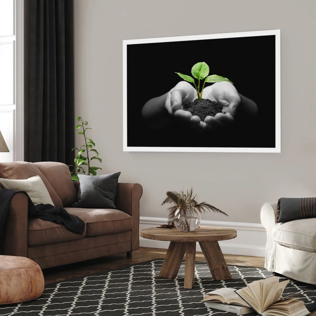Plakat - Kocham naturę, chronię ją - 91x61 cm