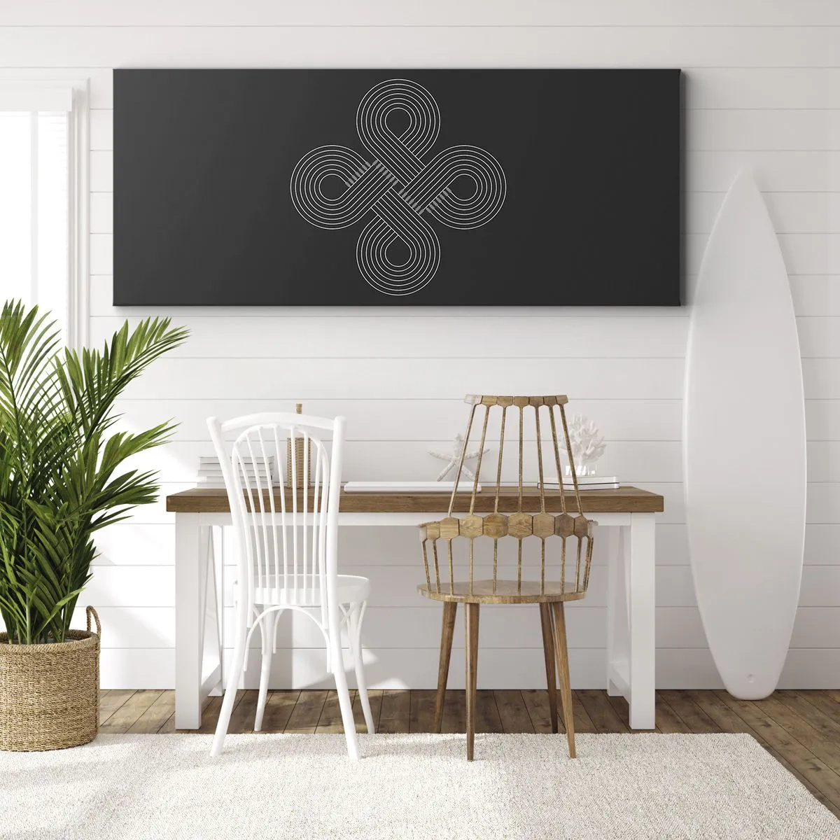 Obraz na płótnie - W duchu celtyckim - 100x40 cm