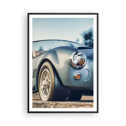 Plakat w czarnej ramie - Bo liczy się styl - 70x100 cm