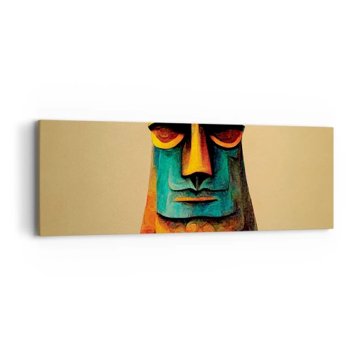 Obraz na płótnie - Posągowy, a sympatyczny - 90x30 cm