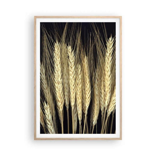 Plakat w ramie jasny dąb - Rustykalna magia - 70x100 cm