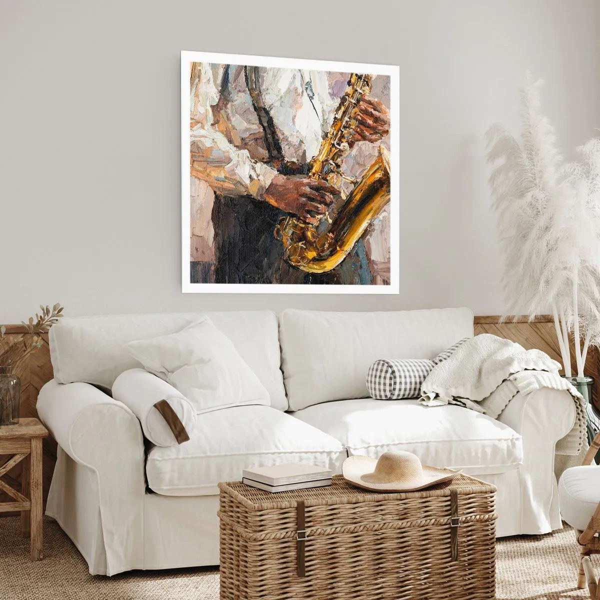 Plakat - Czas na solo - 40x40 cm