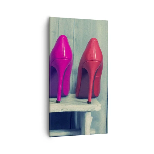 Obraz na płótnie - Spacerem po tęczy - 55x100 cm