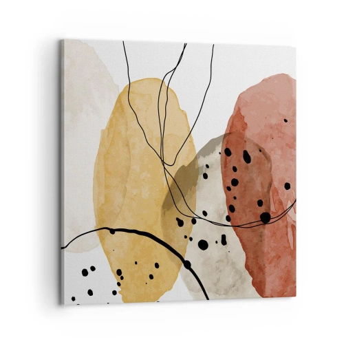 Obraz na płótnie - Jak powietrze lekkie, przejrzyste - 60x60 cm