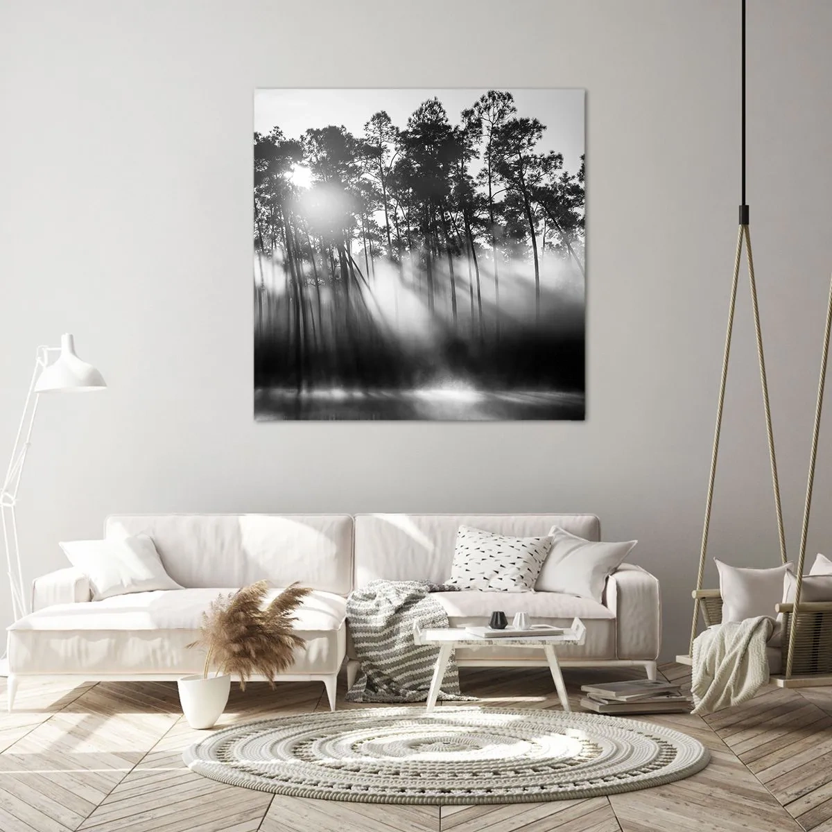 Obraz na płótnie - Niepowstrzymane słońce - 70x70 cm