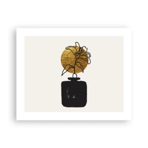 Plakat - Piękno na wagę złota - 50x40 cm