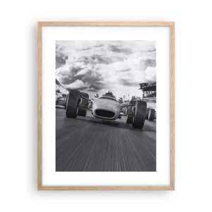 Plakat w ramie jasny dąb - Jest moc! - 40x50 cm