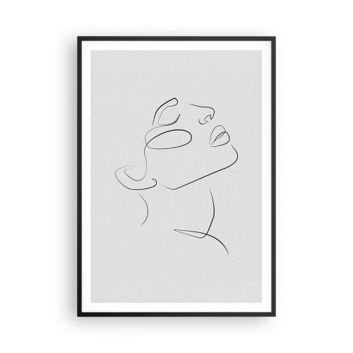 Plakat w czarnej ramie - Meandry marzenia - 70x100 cm