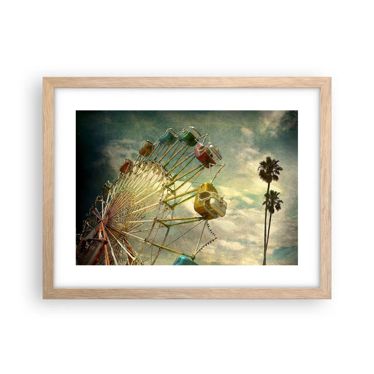 Plakat w ramie jasny dąb - Będzie, będzie zabawa… - 40x30 cm