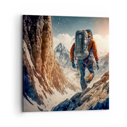 Obraz na płótnie - Samotny wojownik - 70x70 cm