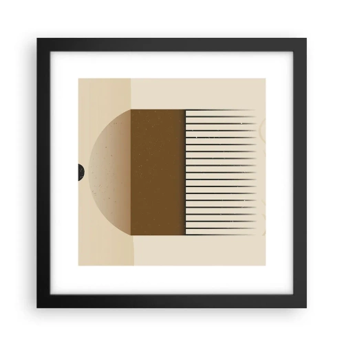 Plakat w czarnej ramie - Różne stany - 30x30 cm