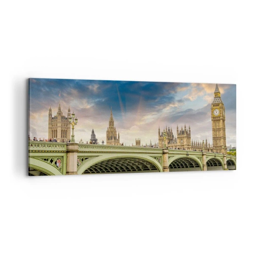 Obraz na płótnie - Czas stanął w Imperium - 100x40 cm