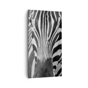 Obraz na płótnie - Świat jest czarno-biały - 55x100 cm